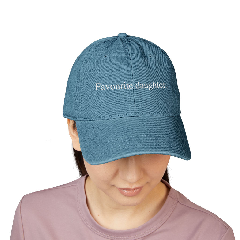 FAVOURITE DAUGHTER EMBROIDERY CAP